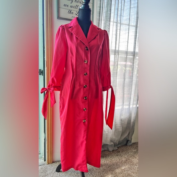 SHEIN Dresses & Skirts - SHEIN button up fitted dress size Large fits more like small/medium